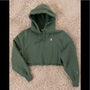 Champion Cropped Hoodie